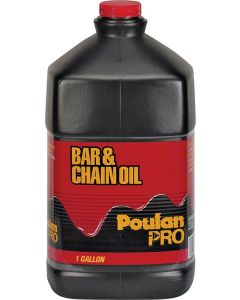 Poulan Pro - Bar & Chain Oil - Amber/Red - 1 Gallon 