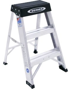 Werner - Step Ladder - Aluminum - Type 1A - 300lb - 2'