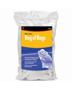 Buffalo - Bag of Rags - White T-Shirts - 1LB - #10521