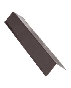 Edge "L" Flashing - 1"x1-1/2"x10' - 28Ga - Brown