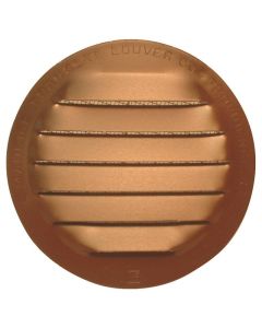 Vent - Mini Round - 3" - Aluminum - Brown (4pk)