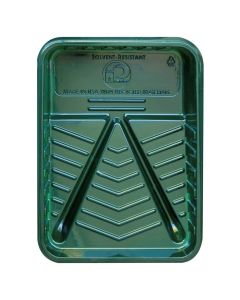 9" Green Plastic Paint Tray