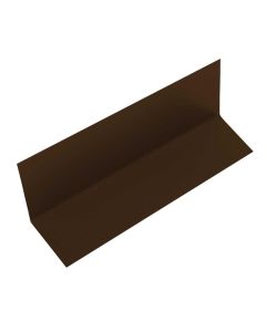 Step Flashing - 4"x4"x12" - 28Ga - Brown