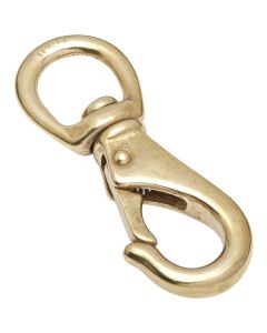 NH - Boat Snap w/Swivel Eye - Bronze - #1 - .625x3.25 (5/8x3-1/4)