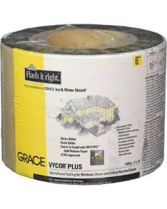 Grace - Vycor Plus Adhesive Seal 25Mil - 6"x75' 