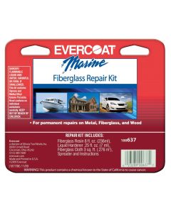 Evercoat - Marine Fiberglass Repair Kit #637 - 8oz