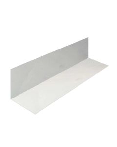 Edge "L" Flashing - 2"x2"x10' - 28Ga - White