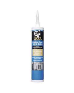 DAP - 3.0 Caulk - Acrylic Latex Window Door Siding - Crystal Clear - 9oz