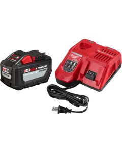 Milwaukee - M18™ - Redlithium High Output™ - Battery & Charger Starter Kit - XC8.0 