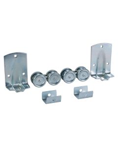 NH - Barn Door - Box Rail Hanger - Single - Zinc