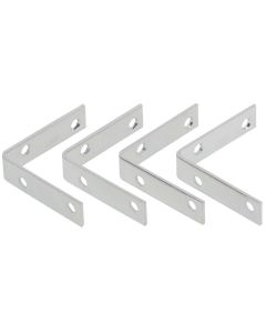 NH - Corner Brace - Zinc - .75x3 - 4ct