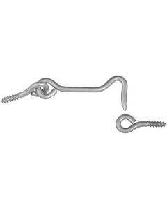 NH - Hook & Eye - Zinc - 2.5" - 2ct