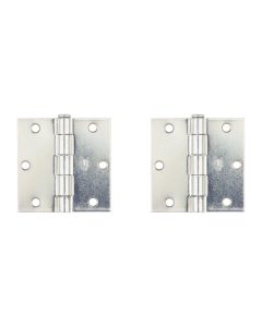 NH - Hinge - Broad Loose Pin w/Fasteners - 3.5" - Zinc