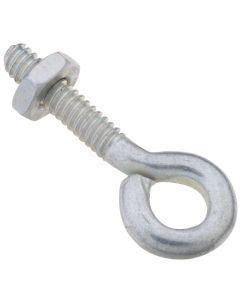 NH - Eye Bolt w/Hex Nut - Zinc - .19x1.5 (3/16x1-1/2")