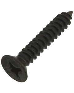 NH - Wood Screw - #12x1.25 - Black  (18Pk)