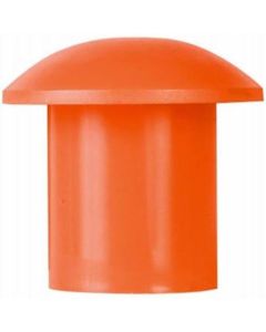 Rebar - Mushroom Cap - Bright Orange for High Visibility -  25ct