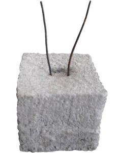 Concrete - Dobie Block with Wire - 3"x3" - 36Ct