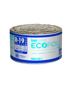 R19 - Kraft Faced Insulation - Ecoroll - 6-1/4"x15"x39'2" (48.96 sqft)