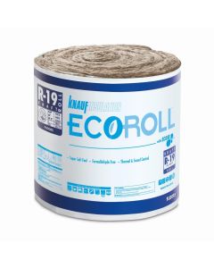 R19 - Kraft Faced Insulation - Ecoroll - 6-1/4"x23"x39'2" (75.06 sqft)