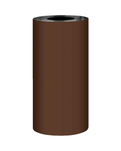 Roll Valley Flashing - 20"x10' - 28Ga - Brown/Black 