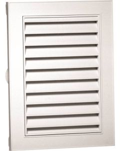 Gable Vent - Vinyl - White - 12"X18"