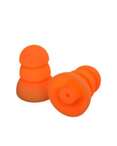 Plugfones - SoundSeal™ - Replacement - Silicone Earplugs - Orange