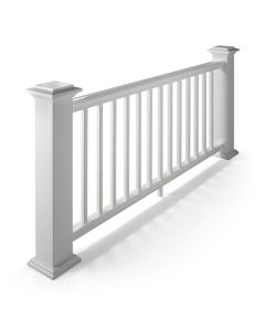 TimberTech - Trademark Top Rail - Matte White - 8'