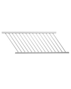 TimberTech - Impression Rail Express Universal - Stair Panel - w/37* Bracket - White - 36"x6'