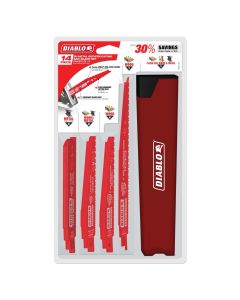 Diablo - Steel & Demo Demon™ - Bi-Metal & Wood - Recip Blade Set - 14pk