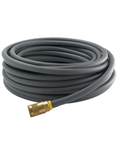 Senco - Air Hose - Premium Gray Rubber w/Cpl-Plug - Push Lock - 1/4" x 50' 