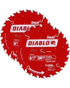 Diablo - TiCo™ - Circular Blade - Framing - 6-1/2" x 24T - 5/8" Arbor (Bulk)