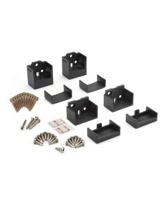 Trex Signature - Fixed Bracket Tabless - Horizontal - Aluminum - Black (4/Pkg)