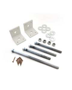 Trex Signature® - Post to Fascia Mounting Bracket Corner Kit - White