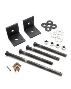 Trex Signature® - Post to Fascia Mounting Bracket Corner Kit - Charcoal Black