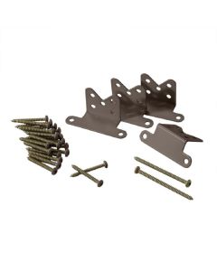 TimberTech - RadianceRail Express - Hardware Mounting Kit - 4 Brackets w/screws - Kona