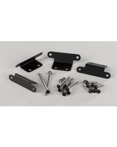 TimberTech - RadianceRail Express - Hardware Mounting Kit for Stairs - 4 Brackets w/screws - Black