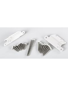 TimberTech - RadianceRail Express - Hardware Mounting Kit for Stairs - 4 Brackets w/screws - White