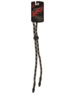 Edge - Eyeglass Lanyard - 9704 - Rope w/Adj. Slide & Neoprene Tips - Black/Gray
